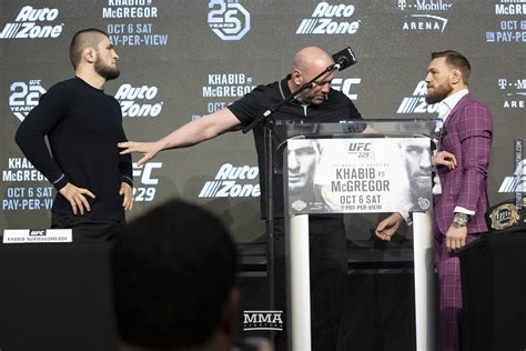 UFC 229: Khabib vs. McGregor New York press conference photos - MMA Fighting