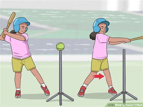 5 Ways to Teach T‐Ball - wikiHow