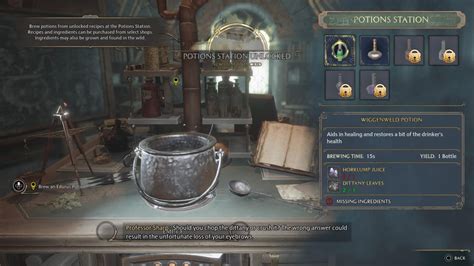 Hogwarts Legacy: How To Craft Healing Potions | Ingredients Guide - Gameranx