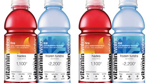 These New Vitaminwater Fire & Ice Flavors Will Heat You Up & Cool You Down