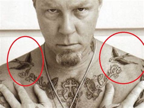 James Hetfield's 26 Tattoos & Their Meanings - Body Art Guru