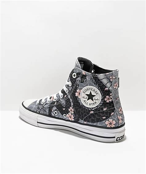 Converse Chuck Taylor All Star Pro Storm Wind Grey High Top Skate Shoes