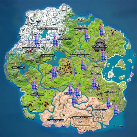 Fortnite Llama Best Locations, How To Eliminate A Fortnite Llama ...