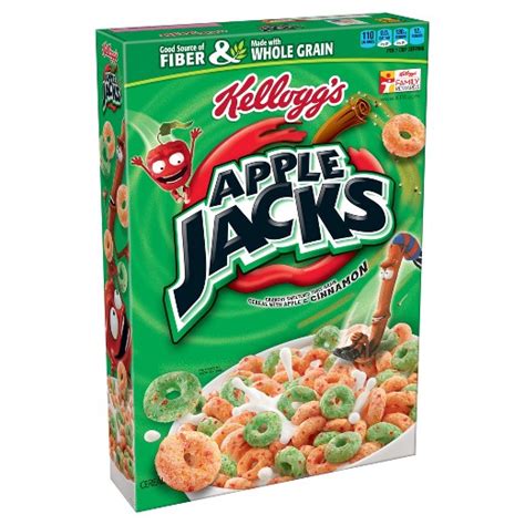 Kellogg's Apple Jacks American Cereal large10.1oz 286g Box - American Food Store