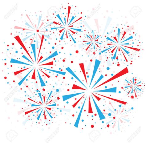 Download High Quality fireworks clipart red white blue Transparent PNG Images - Art Prim clip ...