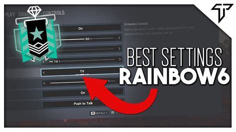 Pro Settings Guide! - Rainbow Six Siege - YouTube