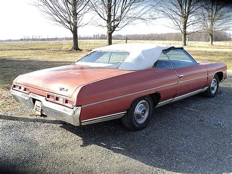 1971 Chevrolet Impala Convertible For Sale Creston, Ohio