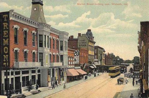 Wabash, Indiana, USA History, Photos, Stories, News, Genealogy, Postcards | GREENERPASTURE