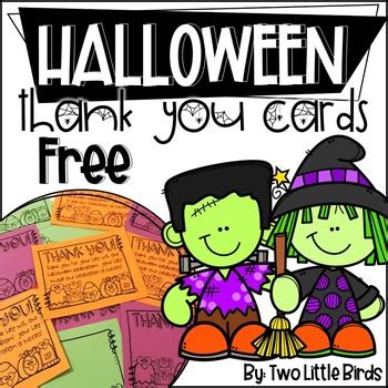 Halloween: Halloween Cards, Blank Cards,Thank You Cards by Two Little Birds