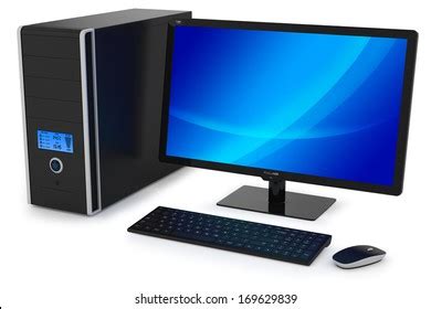 Modern Multimedia Desktop Pc Stock Illustration 169629839 | Shutterstock