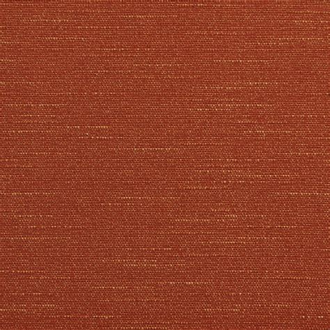 Orange Solid Patterned Textured Jacquard Upholstery Fabric By The Yard