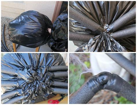 DIY Halloween Decorations: Spooky Spider Web And A Giant Spider!