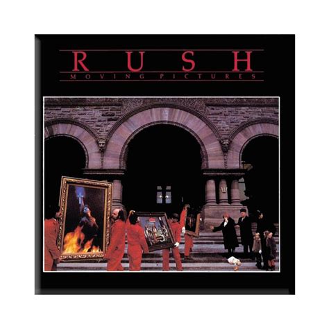 Rush Moving Pictures Album Cover Fridge Magnet - Cyberteez