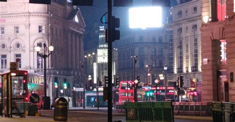 Night View of Piccadilly Circus London Free Stock Video Footage ...