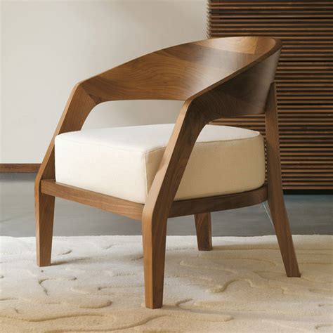 Porada Alba | Wooden Lounge Chair | Living Room Furniture - Ultra Modern