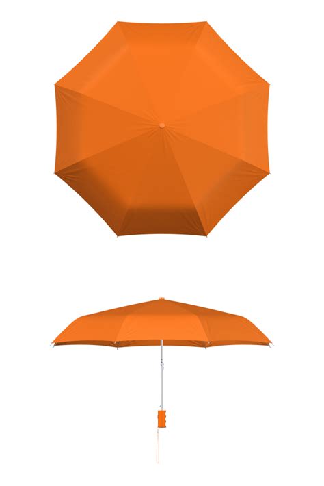 Compact Umbrella Orange - Umbrellas Custom