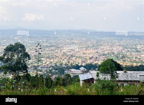 Aerial view of the city of Bamenda, Cameroon Stock Photo - Alamy