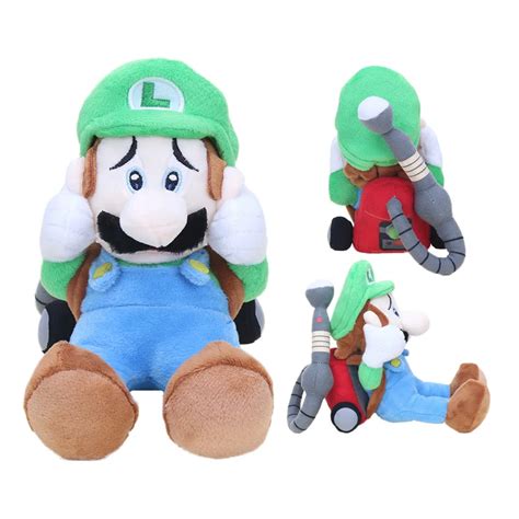 22cm Classical Game Super Mario Bros Luigi Plush toys Horror Luigi Dolls Mansion 2 Luigi Plush ...