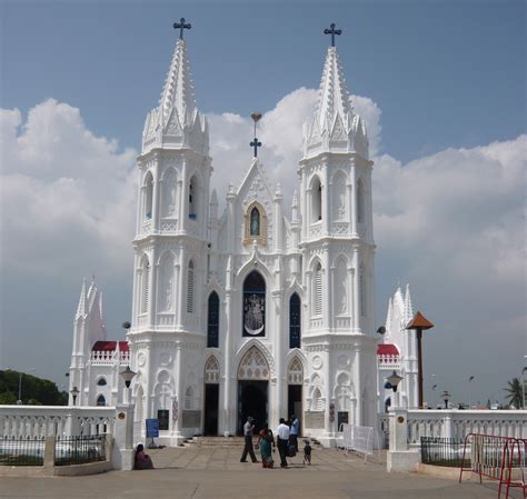 Tamilnadu Tourism: Velankanni Church (Basilica of Our Lady of Good ...