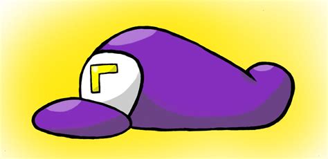 Waluigi Hat by MinyBoy5 on DeviantArt