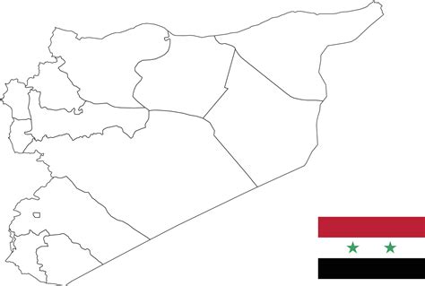 map and flag of Syria 10199385 Vector Art at Vecteezy