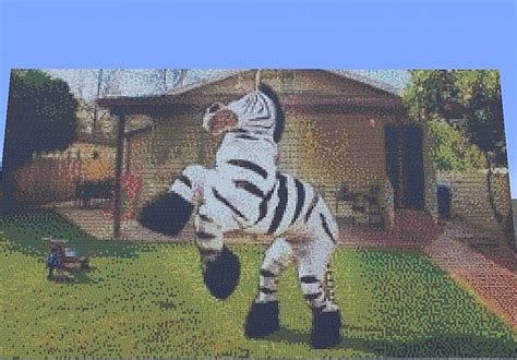 dope zebra Minecraft Project