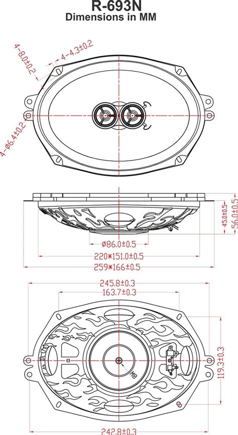 6x9 Speaker Dimensions - Design Talk