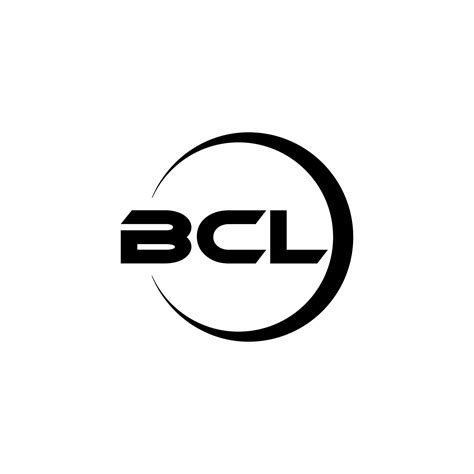 BCL letter logo design in illustration. Vector logo, calligraphy designs for logo, Poster ...