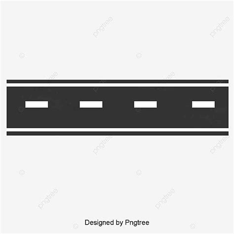 Road Design Vector Material PNG and PSD