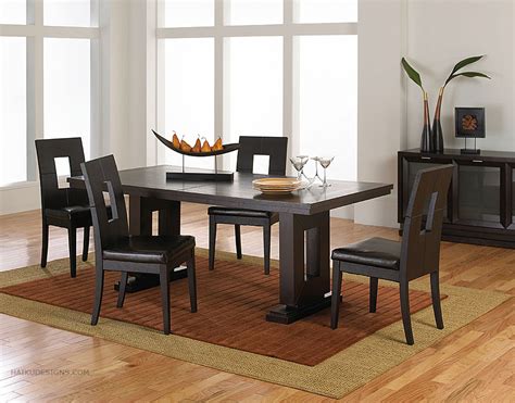 Asian Contemporary Dining Room Furniture from HAIKU Designs | Home ...