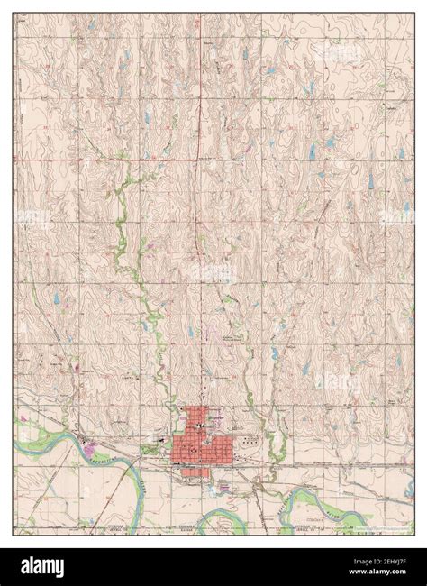 Superior nebraska map Cut Out Stock Images & Pictures - Alamy