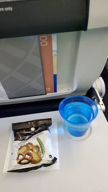 United Airlines food meals on my international flight to Europe 🌴 what ...