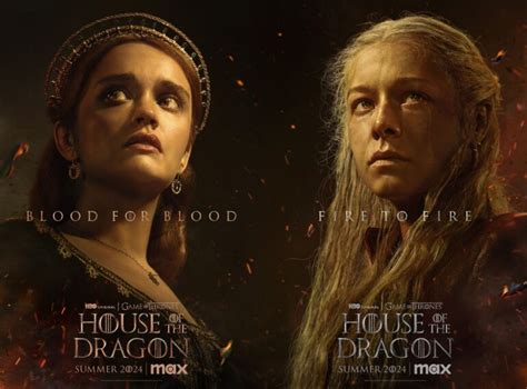 'House of the Dragon' Posters Tease Rhaenyra & Alicent's Season 2 Conflict