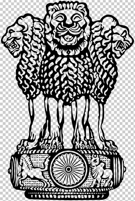 Lion Capital Of Ashoka Sarnath Pillars Of Ashoka State Emblem Of India ...