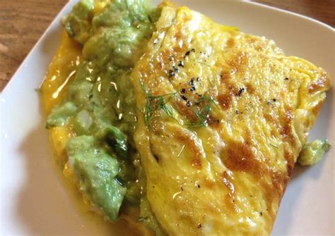 Recipes Appetizing Avocado Omelette - Kuliner Melayu