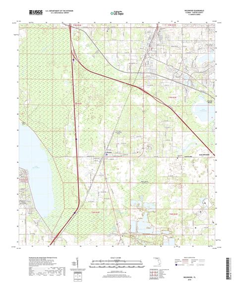 MyTopo Wildwood, Florida USGS Quad Topo Map