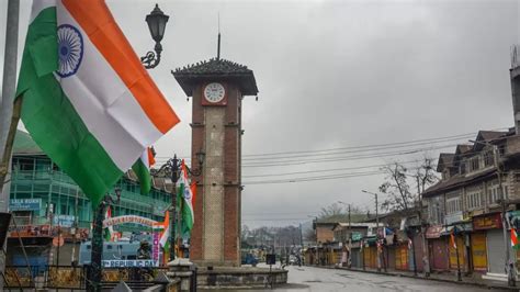 J-K: Tricolour Hoisted Atop Iconic Ghanta Ghar In Srinagar