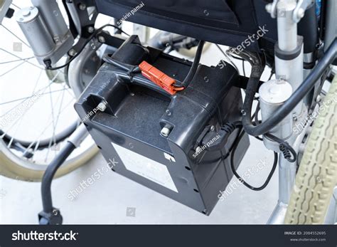 Battery Electric Wheelchair Patient People Disability Stock Photo ...