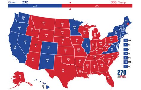 The 2016 Presidential Election: A Map Of The Nation’s Divisions - USA Map HD Downloads - Free ...