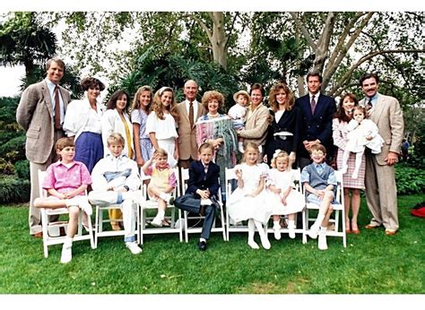 Tom Selleck, his parents, siblings and rest of his family (circa 1990/1) Tom Selleck, Cousins ...