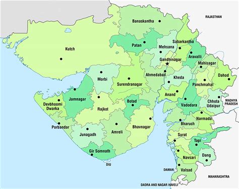 Gujarat Maps – Garha Tour & Travels