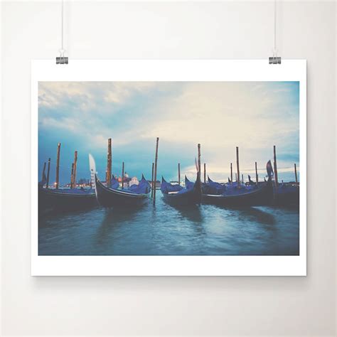 Venice Gondola Sunrise Photograph, Venice Print, Italy Wall Art, Venice ...