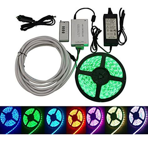 Green LongLife 8080109 Programmable RGB Multi-color 16.4 FT LED Light ...