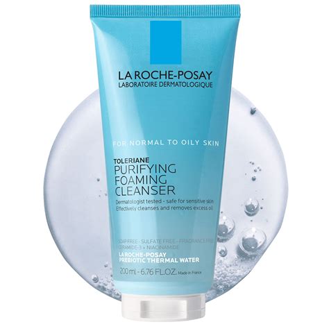 Buy La Roche-Posay Toleriane Purifying Foaming Facial , Face Wash for ...