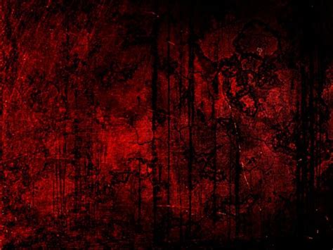 Red and Black Grungy Background with Trees