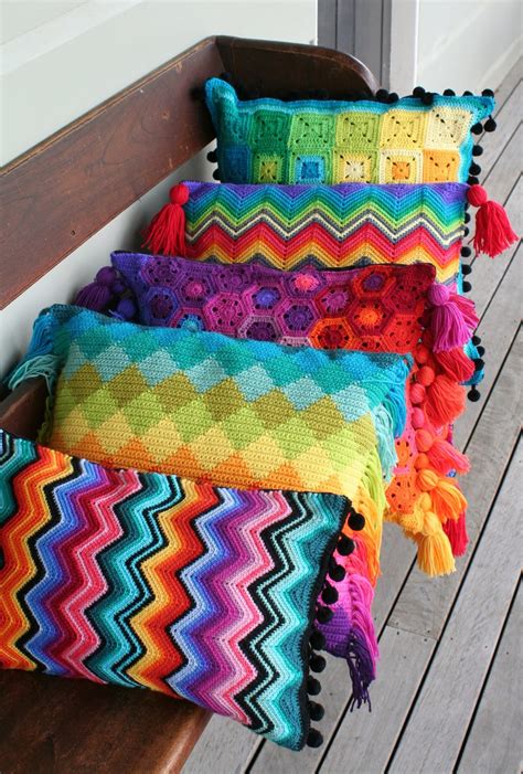 a shoebox of photographs: I might have a crochet cushion addiction (and ...