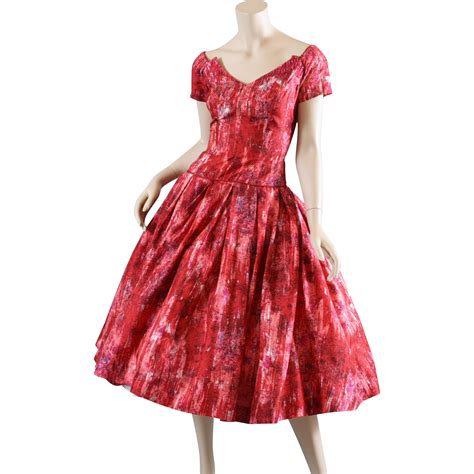 1950s Silk Party Cocktail Dress, Neiman Marcus S www.rubylane.com # ...