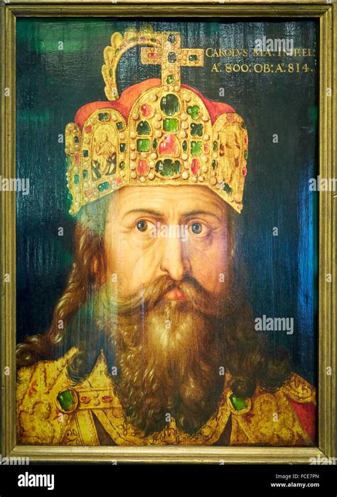 Portrait of Charlemagne, Deutsches Historisches Museum, Berlin, Germany Stock Photo - Alamy