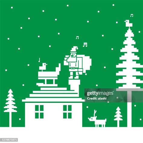 Santa Sleigh Rooftop Photos and Premium High Res Pictures - Getty Images