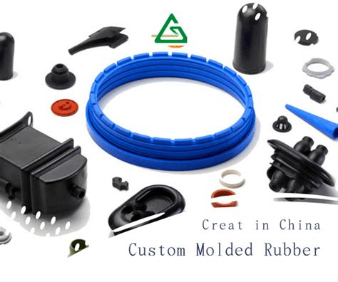 Custom Molded Rubber Products | China ISO 9001:2015 Factor